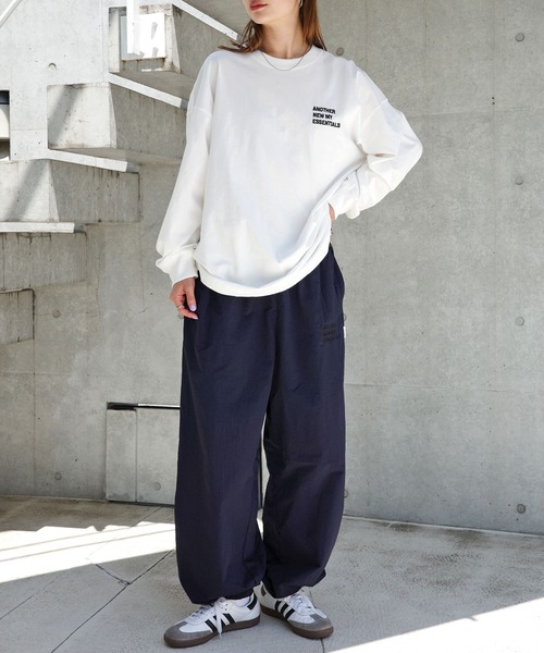 「ANME」 長袖カットソー L オートミール レディース_画像6