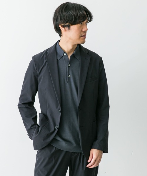 「URBAN RESEARCH DOORS」 テーラードジャケット LARGE ネイビー メンズ_画像7