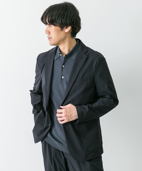 「URBAN RESEARCH DOORS」 テーラードジャケット LARGE ネイビー メンズ_画像8