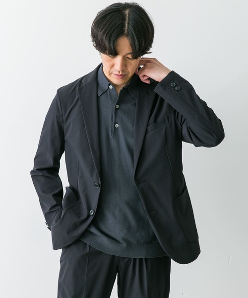 「URBAN RESEARCH DOORS」 テーラードジャケット LARGE ネイビー メンズ_画像9