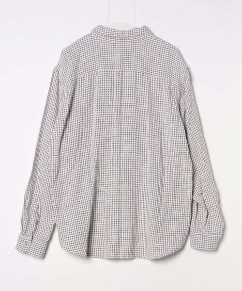 「Levi’s MADE&CRAFTED」 チェック柄長袖シャツ X-LARGE ネイビー メンズ_画像2
