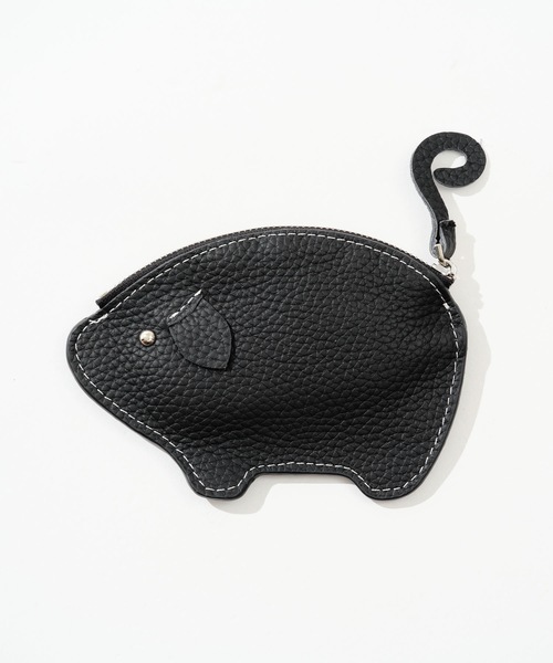 ZAKKA-BOX（ザッカボックス） コインケース リアルレザーピッグコイン