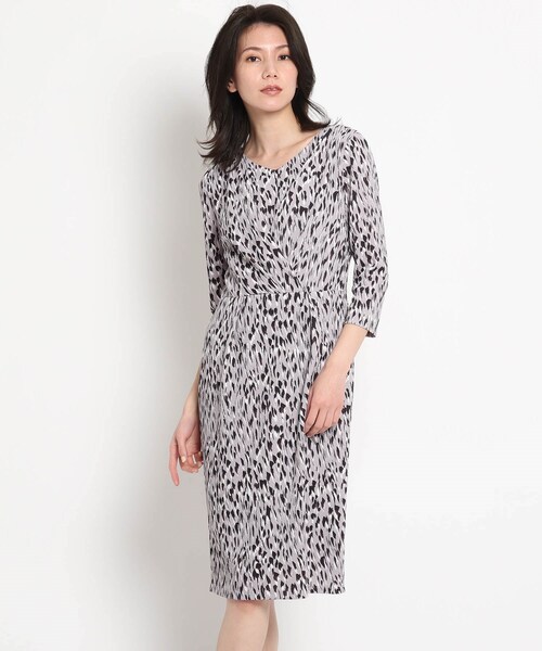 送料無料 ワンピース 洗える 総柄ウエストタックワンピース Zozotown Paypayモール店 通販 Paypayモール 人気ブランド Missbargainhuntress Com