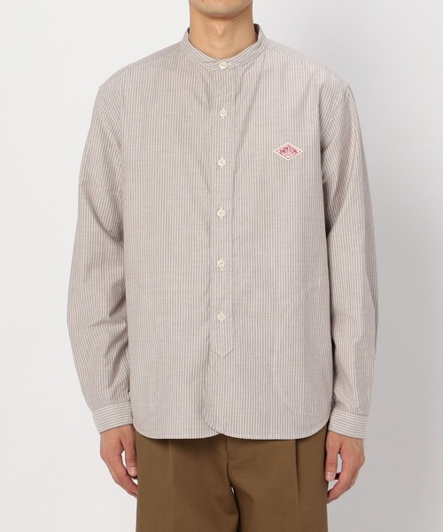 HOT人気 シャツ ブラウス 長袖バンドカラーシャツ TRD MEN ZOZOTOWN PayPayモール店 - 通販 - PayPayモール 得価日本製