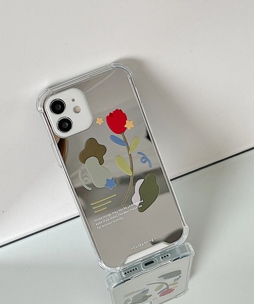 モバイルケース Luon フラワーイラスト ミラーiphoneケース Iphone14 14pro 14pro Max 13mini Zozotown Yahoo 店 通販 Yahoo ショッピング