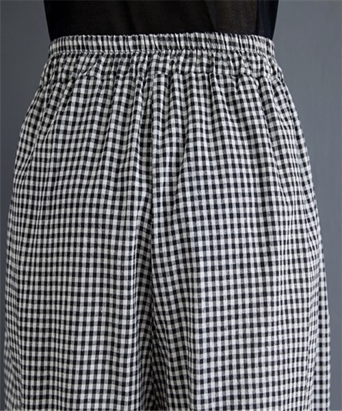 Dream garden（ドリームガーデン） パンツ ギンガムチェックスカーチョ