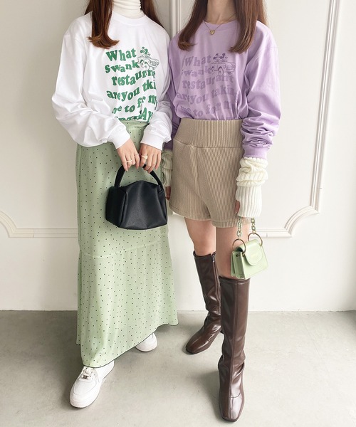 トレーナー スウェット FD:「キャラチョイ」Disney ディズニー  ミッキーマウス ミニーマウス　ロングスリーブ Tシャツ レディース メンズ MICKEY MOUSE トレーナー スウェット FD:「キャラチョイ」Disney