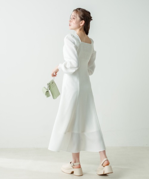 OLIVE des OLIVE ワンピース OLIVE des ワンピース 【WEB限定カラー有】ボレロ見えワンピース