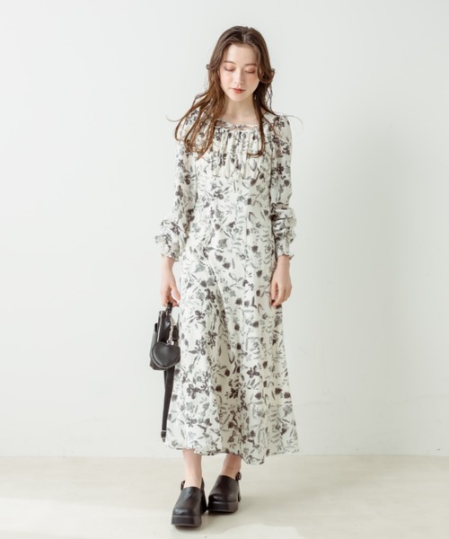 OLIVE des ワンピース 【WEB限定カラー有】ボレロ見えワンピース