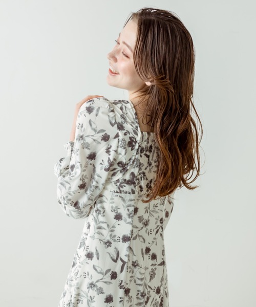 OLIVE des ワンピース 【WEB限定カラー有】ボレロ見えワンピース