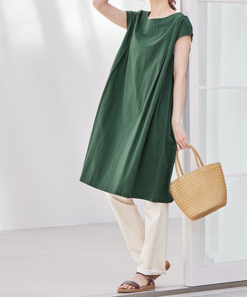 ミントグリーン ワンピース（サイズ（S/M/L）：4L～）のおすすめ人気  