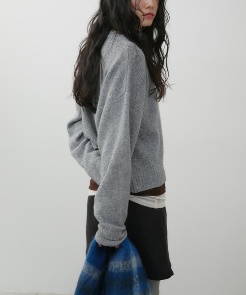 Aunt Marie's（アントマリーズ） ニット セーター ミックスショート丈