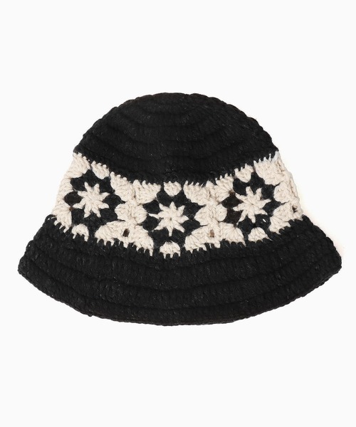 Theater code 帽子 ハット crochet hat/クロシェ編みハット メンズ