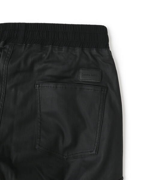 Danke Schön. ブラックカーゴパンツ 30 DANKE SCHON カーゴパンツ DankeSchon/ダンケシェーン/COATING