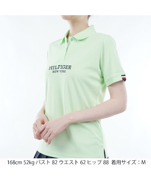 ポロシャツ ポロ 半袖ロゴポロシャツ（大人用） レディース メンズ TOMMY HILFIGER GOLF ポロシャツ ポロ フロントロゴ 半袖