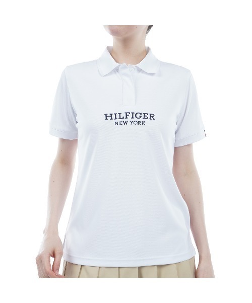 TOMMY HILFIGER GOLF ポロシャツ ポロ フロントロゴ 半袖