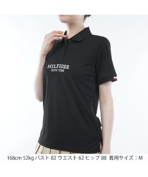 TOMMY HILFIGER GOLF ポロシャツ ポロ フロントロゴ 半袖
