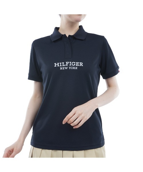 ポロシャツ ポロ 半袖ロゴポロシャツ（大人用） レディース メンズ TOMMY HILFIGER GOLF ポロシャツ ポロ フロントロゴ 半袖