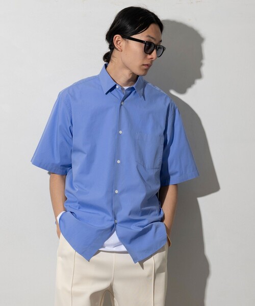 A(LeFRUDE)E ルーズフィット レギュラーシャツ アレフルード M Loose fit shirt/ルーズフィットシャツ（シャツ/ブラウス