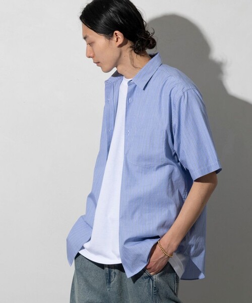 FREAK'S STORE シャツ NEW LOOSE FIT BROAD RC SHIRT SS/ニュー