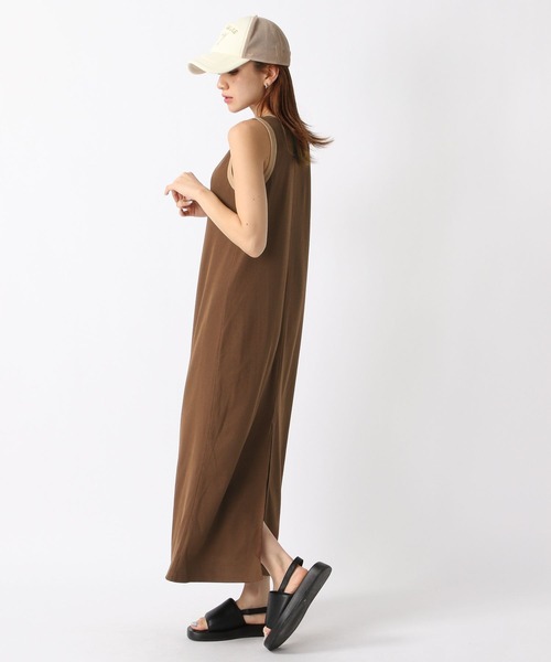 FOREVER21 ワンピース 「2024SS」カップ付きリブワンピース