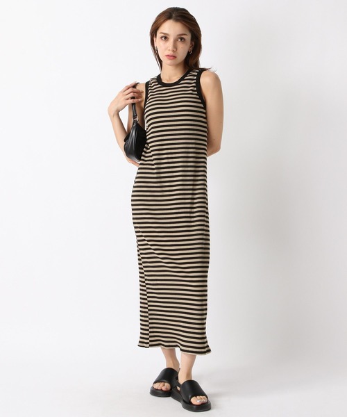 FOREVER21 ワンピース 「2024SS」カップ付きリブワンピース