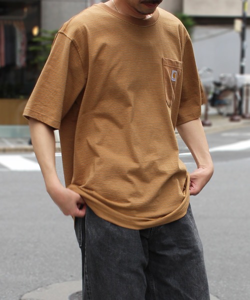 【carhartt】\"S/S Lay Up\"フロント刺繍コットン半袖Tシャツ/2色 楽天市場】カーハートWIP Carhartt WIP I033023 ショート