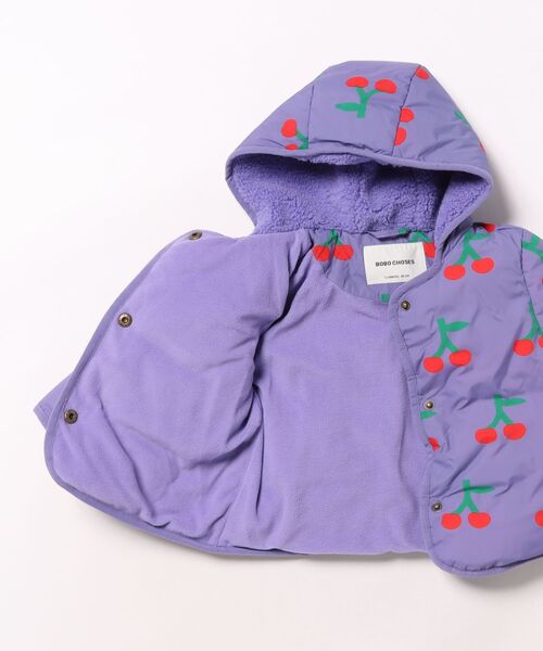 BOBO CHOSES（ボボショーズ） ダウン アウター Baby Cherry all over