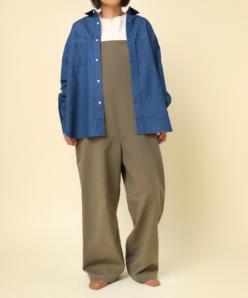 RNA-N（アールエヌエーエヌ） ブラウス シャツ B2855 インディゴ5oz