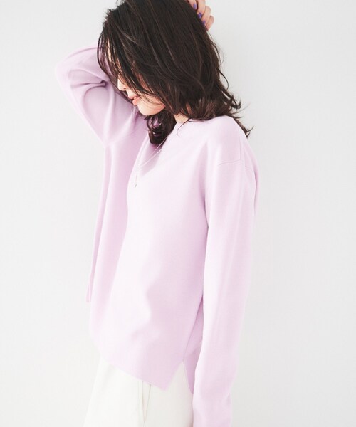 UNTITLED ニット セーター 「アンサンブル可能/8色展開