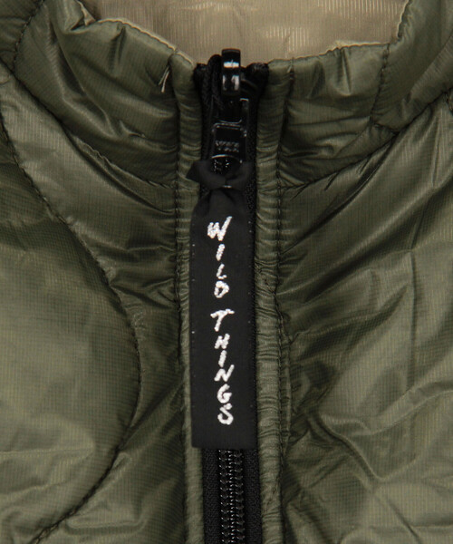 WILD THINGS | 〈別注〉 リバーシブル 中綿ベスト WOMEN WILD THINGS ベスト | 「別注」 リバーシブル 中綿ベスト WOMEN