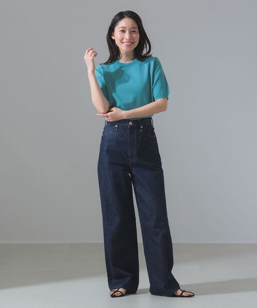 SLOANE - SLOANE  カシミヤ天竺  ニット SLOANE / ウール 天竺 タートルネック ニットTシャツ（Tシャツ