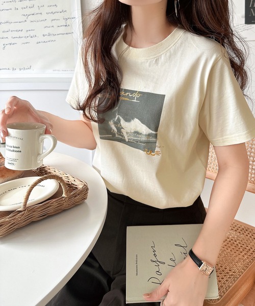 classicalelf（クラシカルエルフ） tシャツ 半袖 大人が着る高級感の