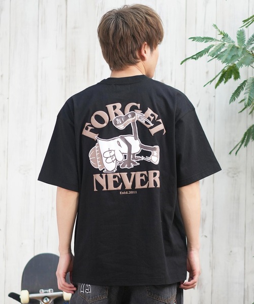 FORGET NEVER tシャツ 「ムラサキスポーツ限定」FORGET NEVER