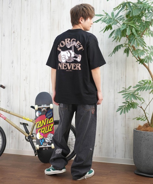 FORGET NEVER tシャツ 「ムラサキスポーツ限定」FORGET NEVER