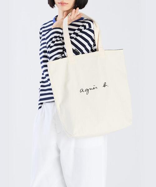 新品　agnès b. リバーシブル　トートバッグ　ウィメンズ Amazon | [agnes b.] [アニエスべー] リバーシブル 2way