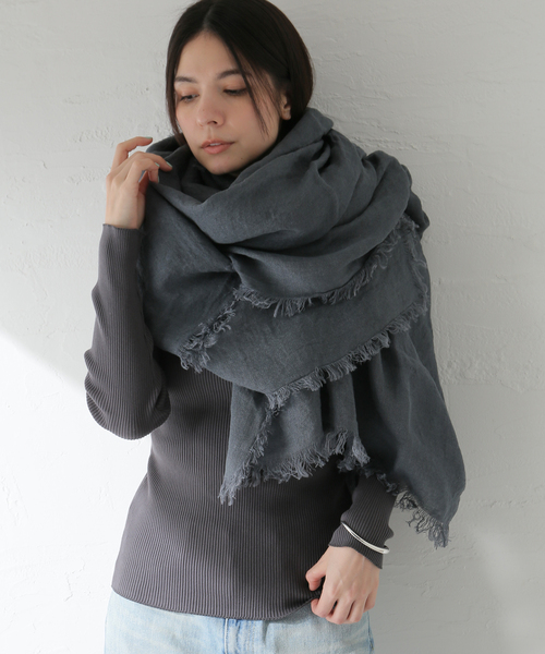 IENA LA BOUCLE ストール マフラー ASAUCE MELER/アソースメレ