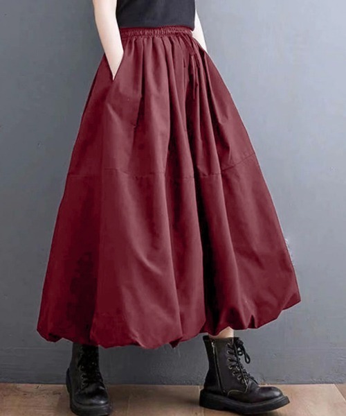 Sally Lunn スカート 「お気に入り2万人突破！選べる8カラー/M〜XL