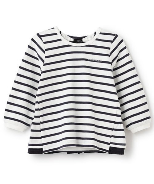 tシャツ 「オーガニック」ペプラム長T キッズ 子供服 女の子 | petit main | 03