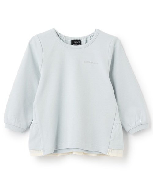 tシャツ 「オーガニック」ペプラム長T キッズ 子供服 女の子 | petit main | 02
