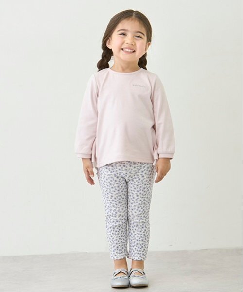 tシャツ 「オーガニック」ペプラム長T キッズ 子供服 女の子 | petit main | 08