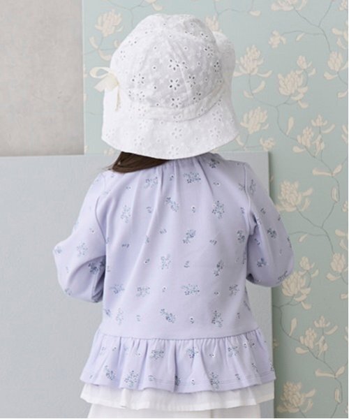 tシャツ 「オーガニック」ペプラム長T キッズ 子供服 女の子 | petit main | 10