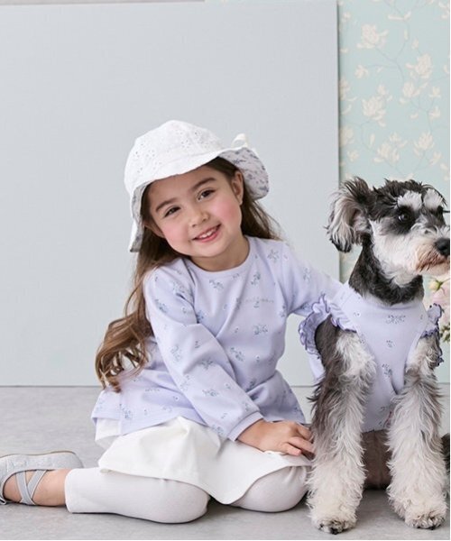 tシャツ 「オーガニック」ペプラム長T キッズ 子供服 女の子 | petit main | 11