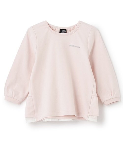 tシャツ 「オーガニック」ペプラム長T キッズ 子供服 女の子 | petit main | 14