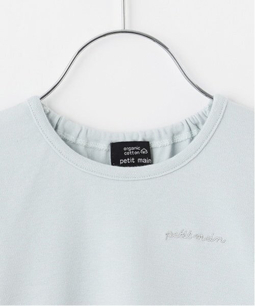 tシャツ 「オーガニック」ペプラム長T キッズ 子供服 女の子 | petit main | 17