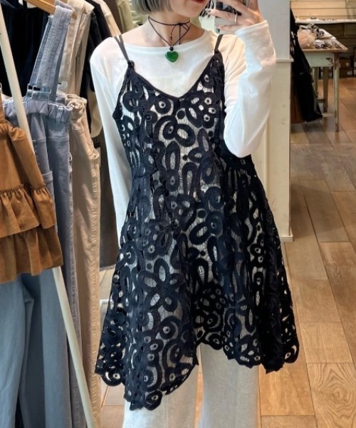 Kastane（カスタネ） チュニック 「ペチコート付き」バテンレース