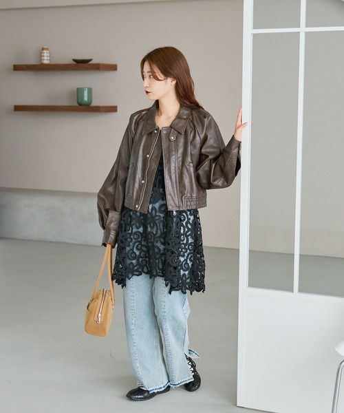 Kastane（カスタネ） チュニック 「ペチコート付き」バテンレース