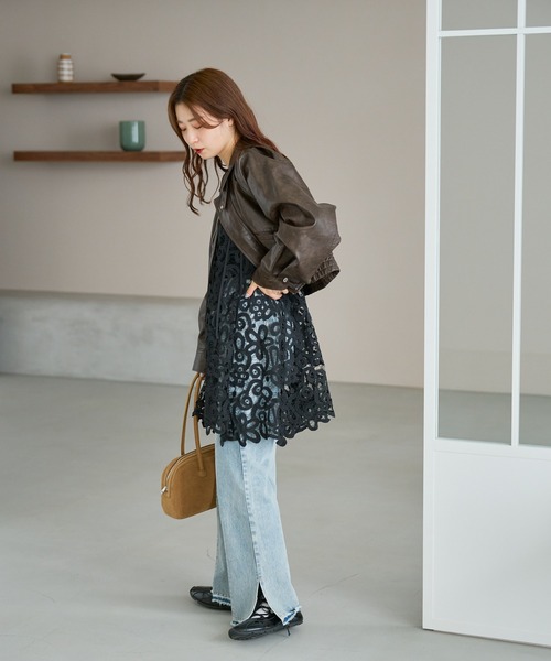 Kastane（カスタネ） チュニック 「ペチコート付き」バテンレース