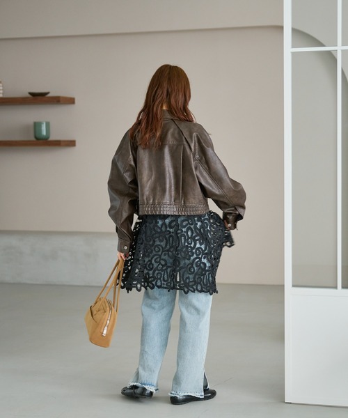 Kastane（カスタネ） チュニック 「ペチコート付き」バテンレース