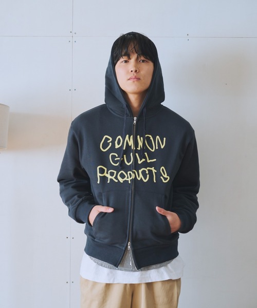 common gull products sweat Mサイズ common gull products. パーカー zip hoodie 25spring